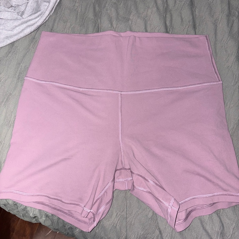 lululemon athletica High-Waisted Mauve Shorts